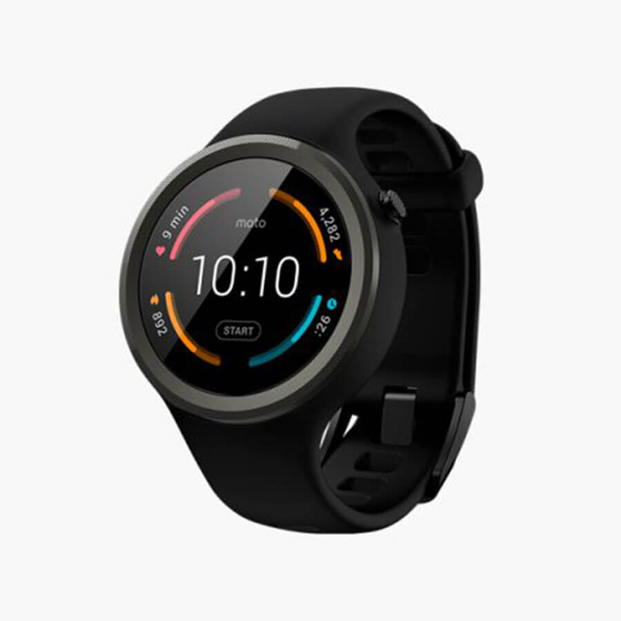 Touch screen smartwatch motion